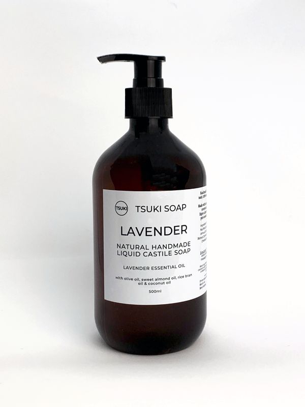 lavender liquid castile soap 500ml